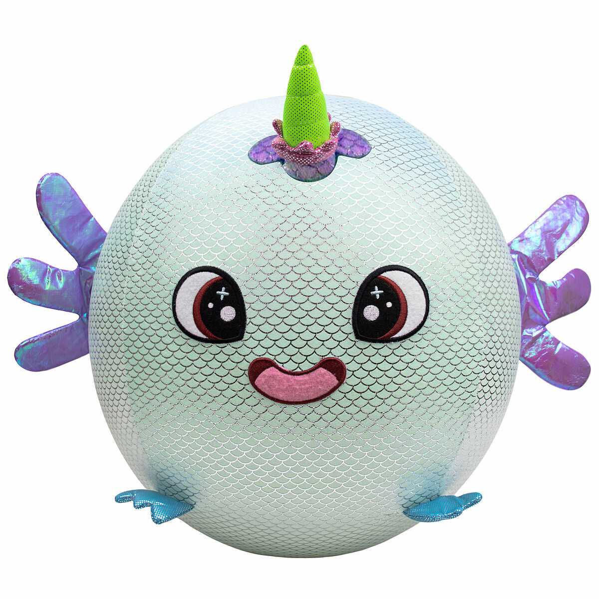 Jucărie de Pluș Eolo Celeste Flauș Plastic 45 x 45 x 45 cm Gonflabil (4 Unități) - Jucarii si jocuri, Jucării de pluș
