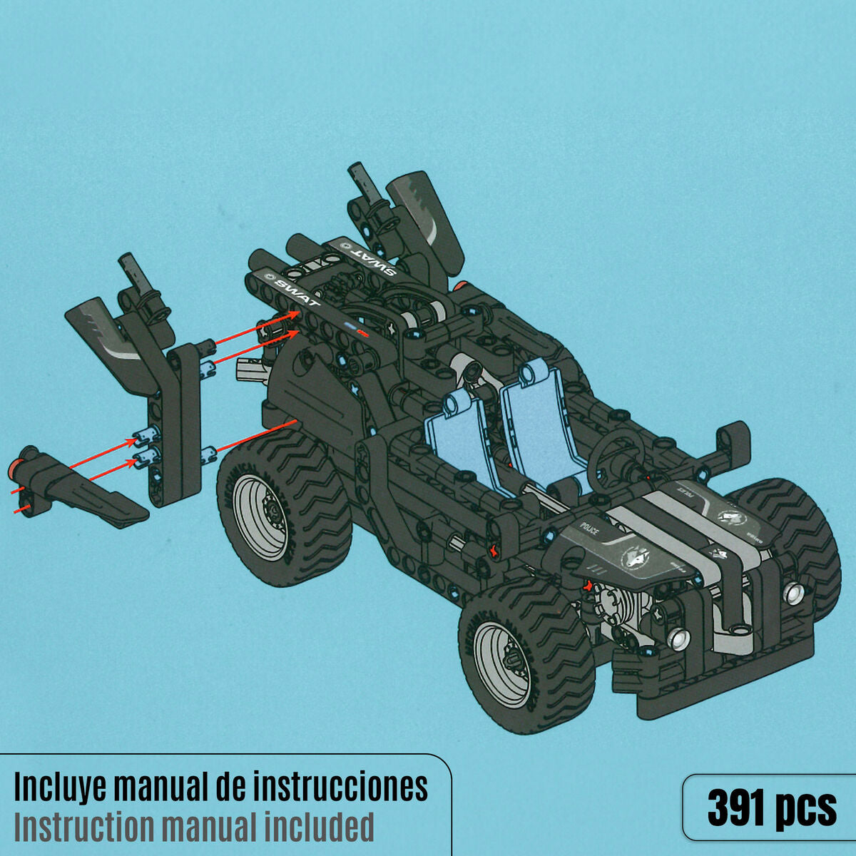 Set de Construcție Colorbaby - Jucarii si jocuri