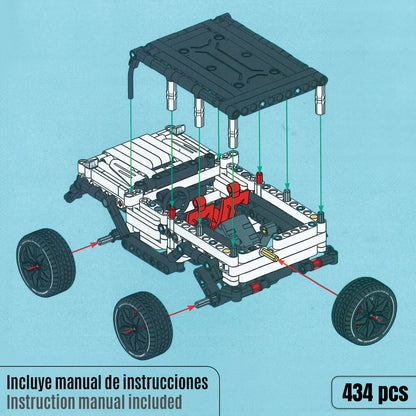 Set de Construcție Colorbaby Mașină 434 Piese - Jucarii si jocuri