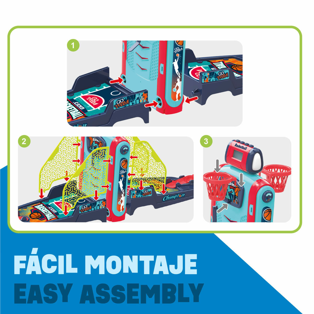 Joc de Masă Colorbaby 2 Unități - Jucarii si jocuri, Jocuri și accesorii