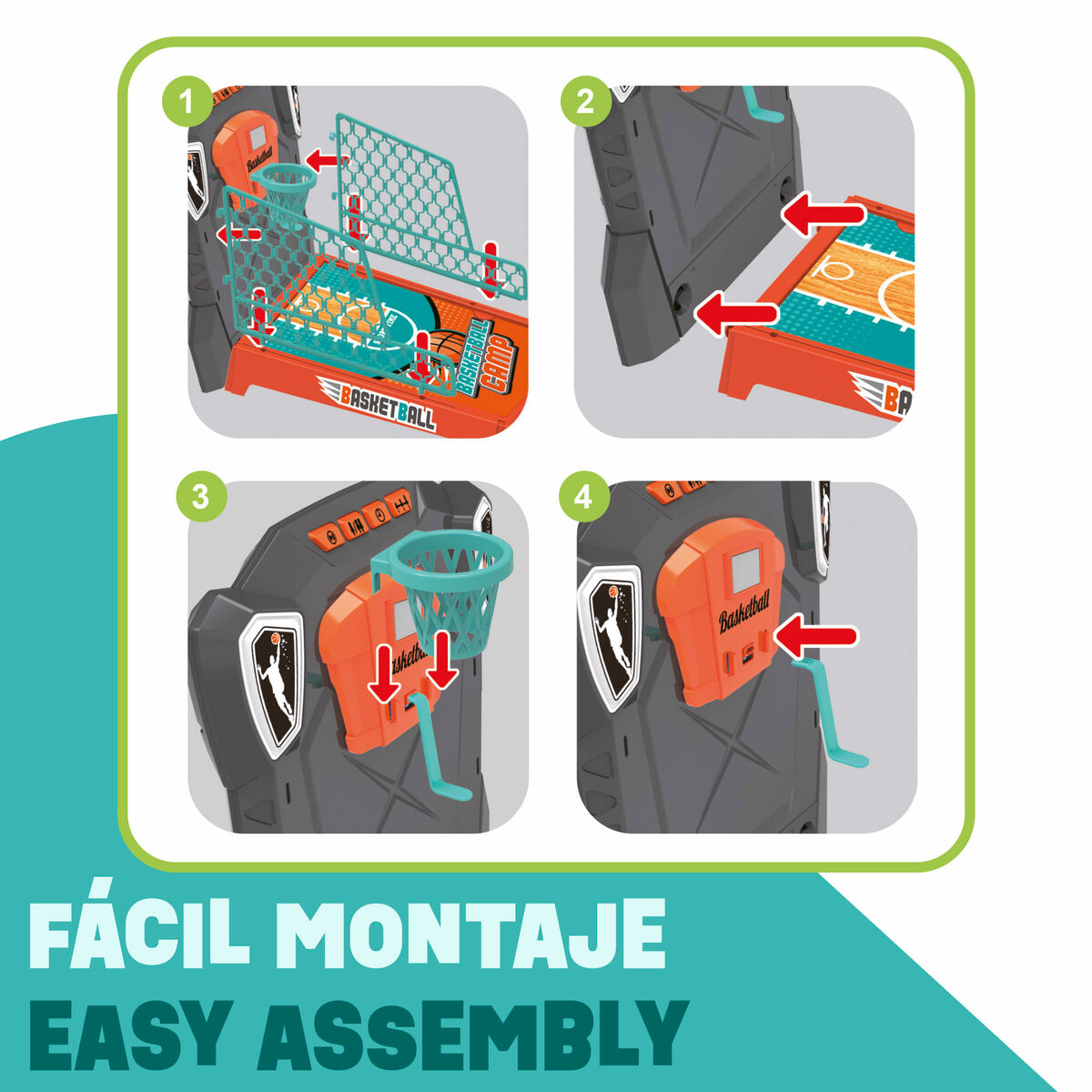 Joc de Masă Colorbaby 2 Unități - Jucarii si jocuri, Jocuri și accesorii