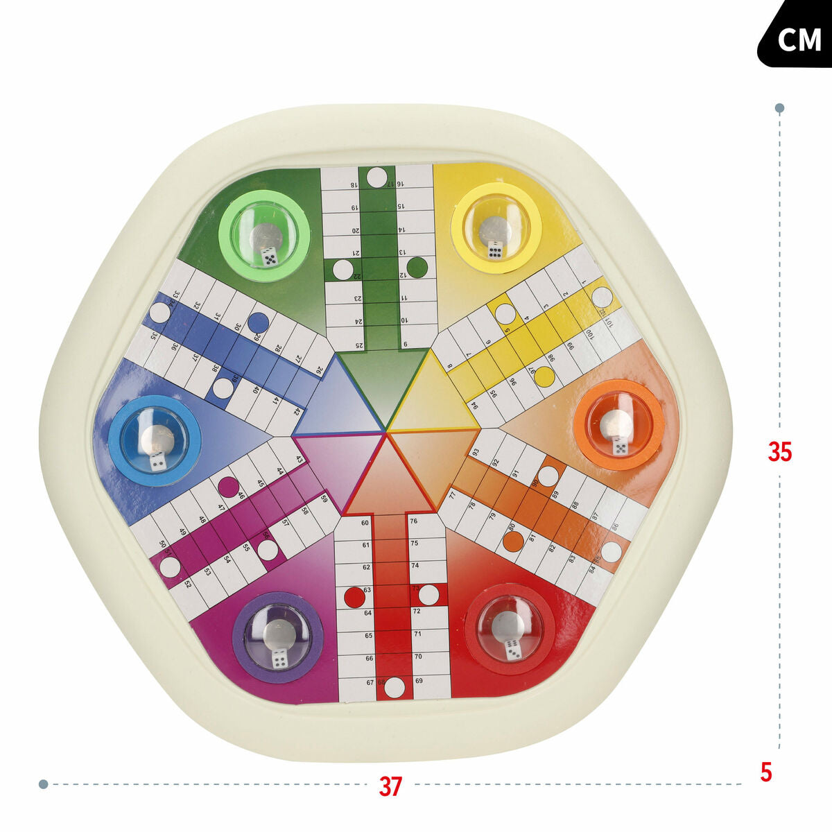 Parchis și Jocul Gâștelor Automat Colorbaby (6 Unități) - Jucarii si jocuri, Jocuri și accesorii
