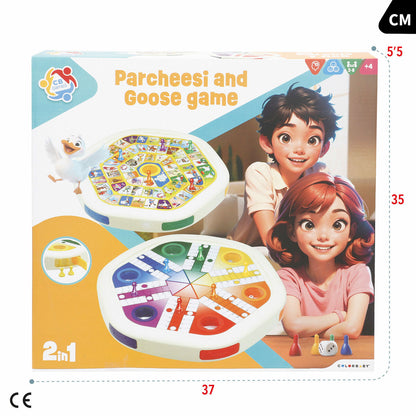 Parchis și Jocul Gâștelor Automat Colorbaby (6 Unități) - Jucarii si jocuri, Jocuri și accesorii