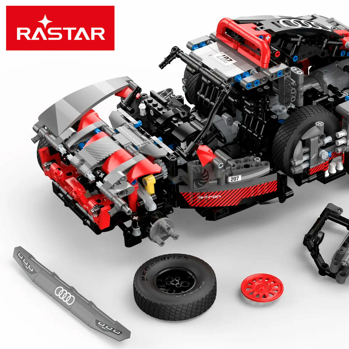 Set de Construcție Audi Mașină 432 Piese - Jucarii si jocuri