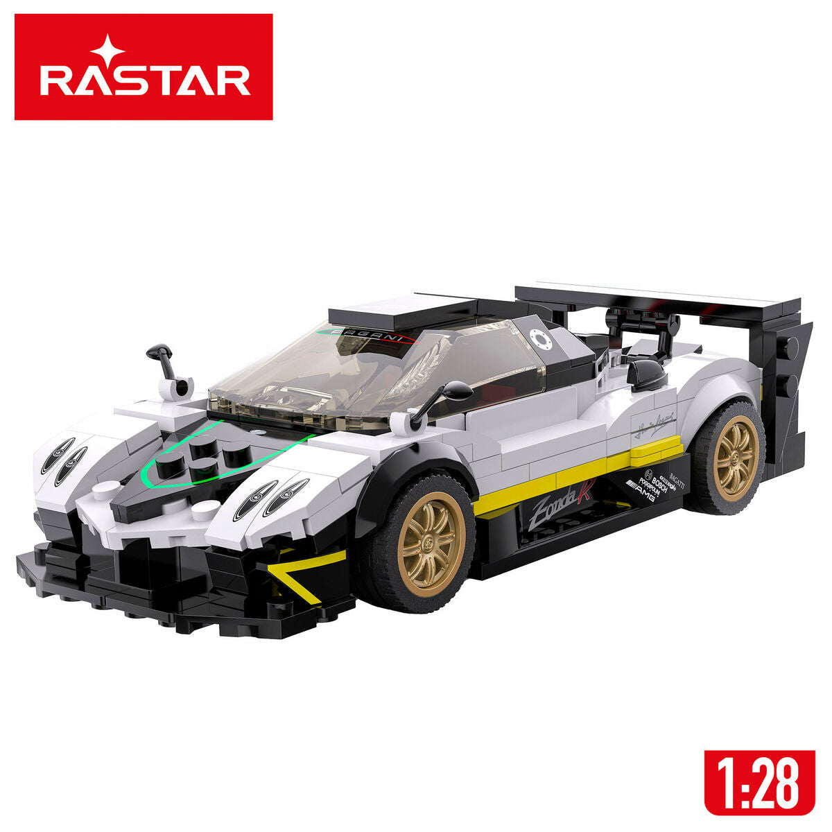Set de Construcție Pagani Mașină 387 Piese - Jucarii si jocuri
