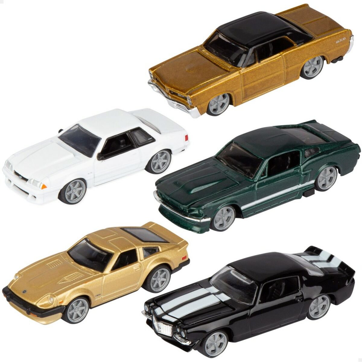 Set de 5 Mașini Bburago 1:64 (12 Unități) - Jucarii si jocuri, Vehicule