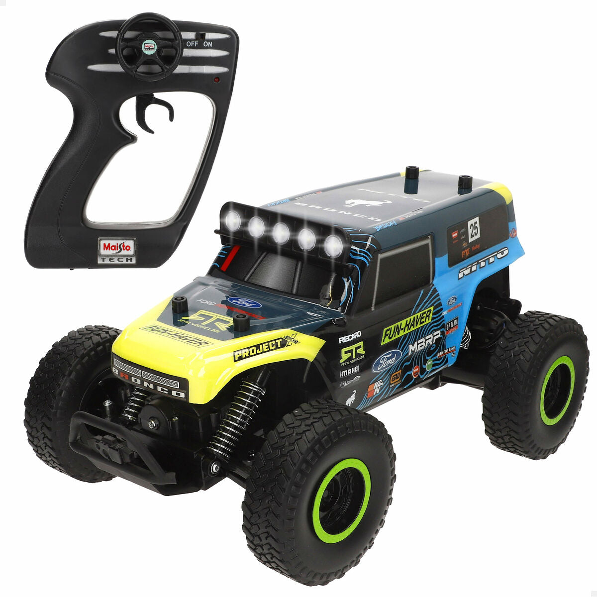 Mașină Radio Control Maisto BROCKY 35 x 16 x 20 cm (2 Unități) - Jucarii si jocuri, Vehicule