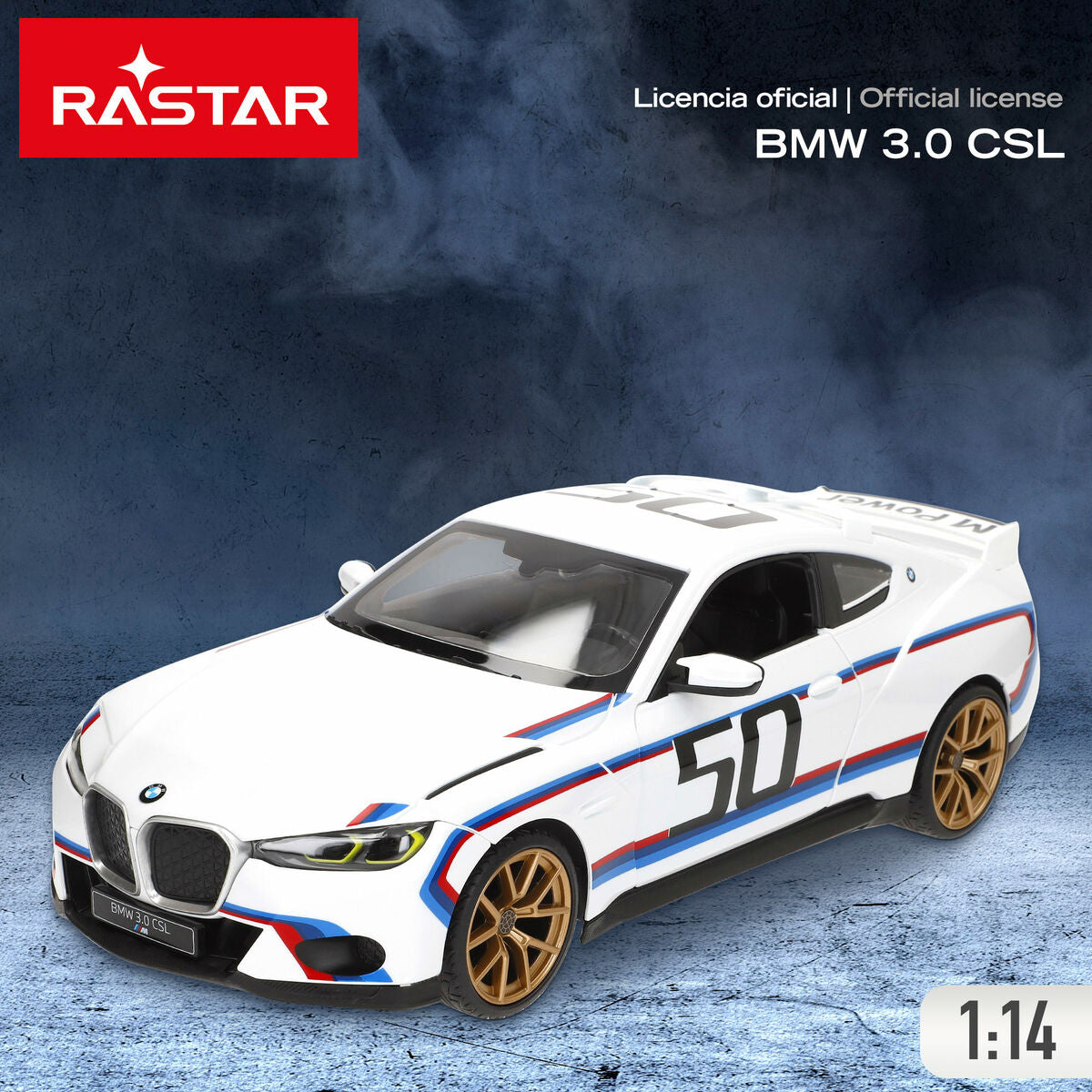 Mașină Radio Control BMW Albastru Roșu 1:14 34 x 10 x 13,5 cm (2 Unități) - Jucarii si jocuri, Vehicule