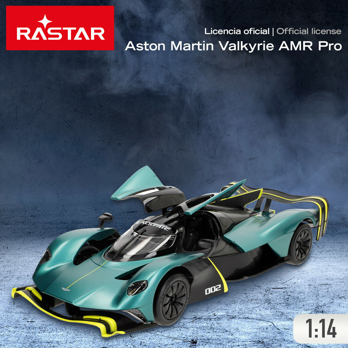 Mașină Radio Control Aston Martin 1:14 36 x 8 x 14 cm (2 Unități) - Jucarii si jocuri, Vehicule