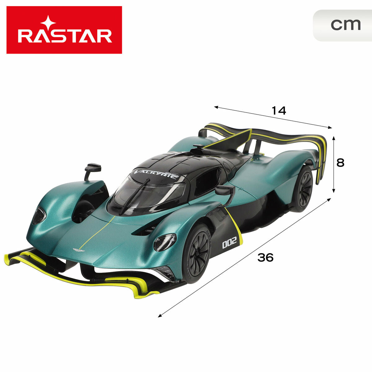 Mașină Radio Control Aston Martin 1:14 36 x 8 x 14 cm (2 Unități) - Jucarii si jocuri, Vehicule