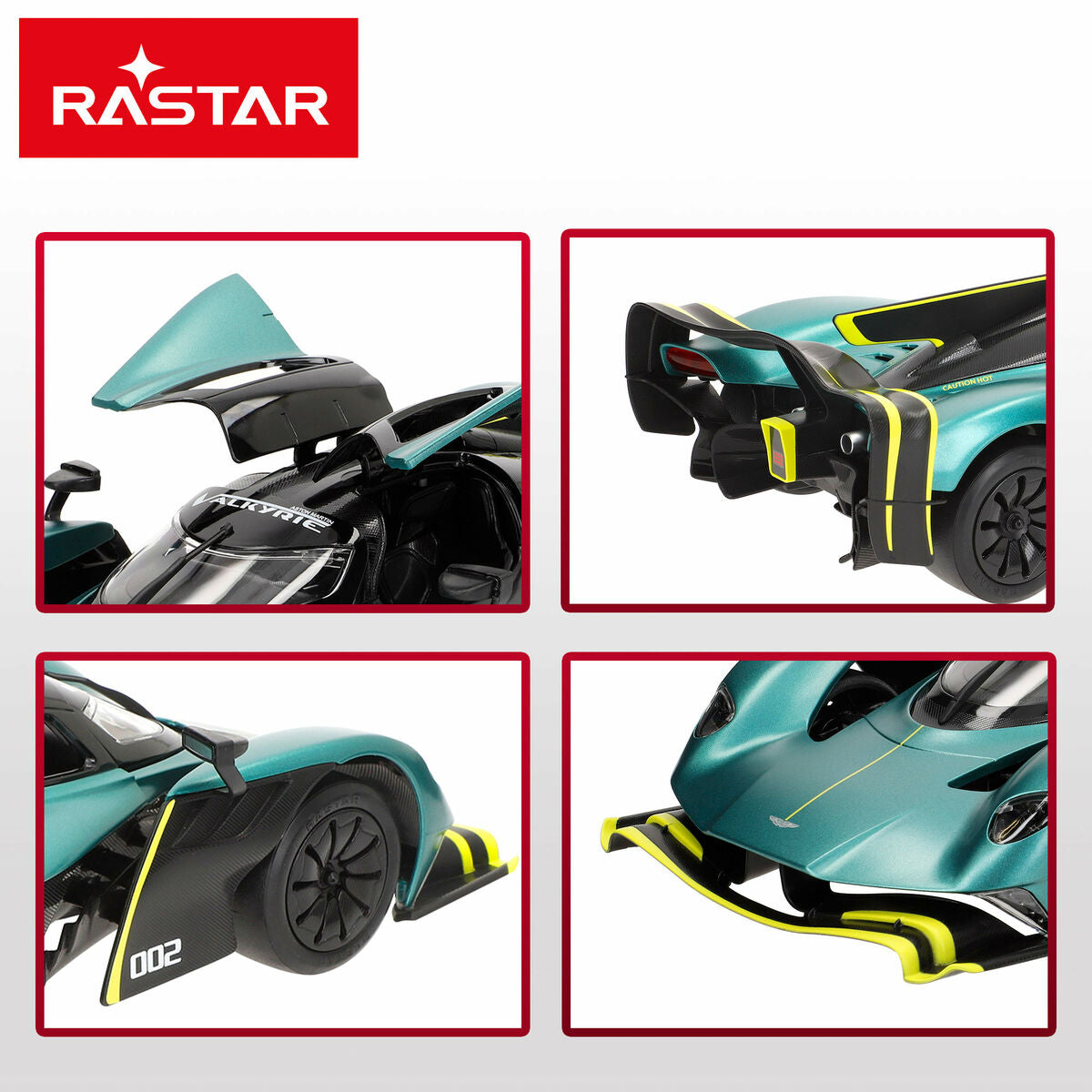 Mașină Radio Control Aston Martin 1:14 36 x 8 x 14 cm (2 Unități) - Jucarii si jocuri, Vehicule