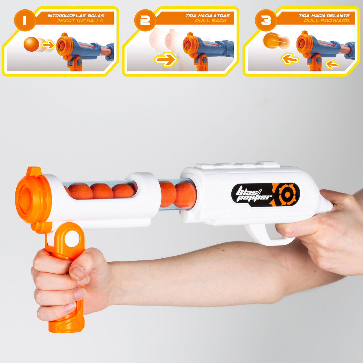 Pistol aruncător de bile Colorbaby 51 x 10 x 5 cm 6 Unități - Jucarii si jocuri, Costume și accesorii