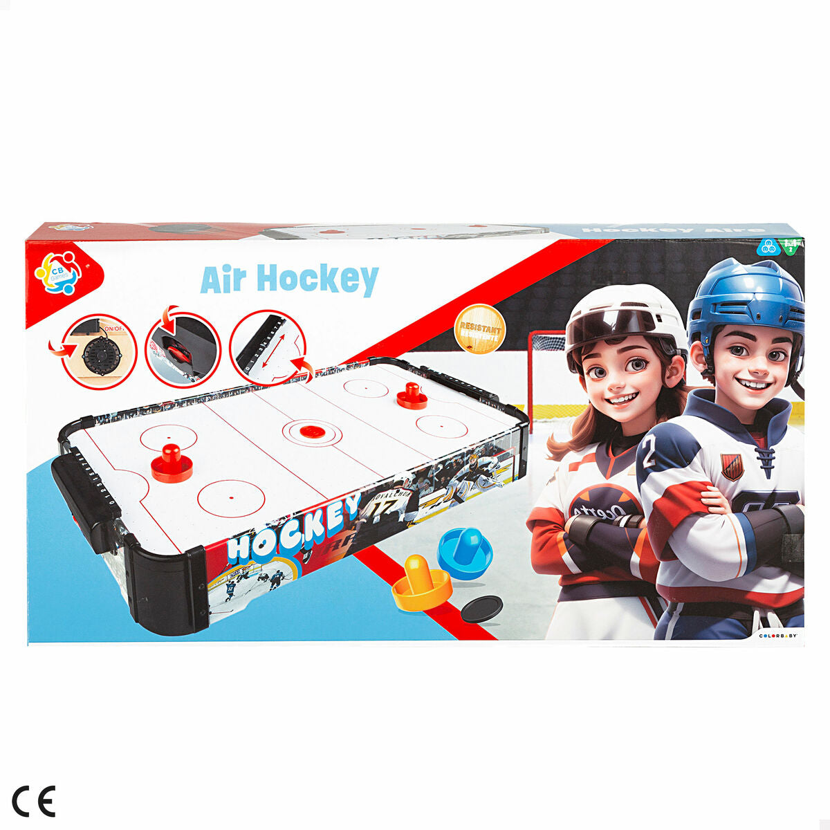 Masă de Hockey Colorbaby 69 x 10 x 36 cm (2 Unități) - Jucarii si jocuri, Jocuri și accesorii