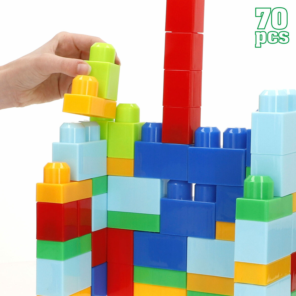 Plăci de Construcții 70 piezas - Jucarii si jocuri