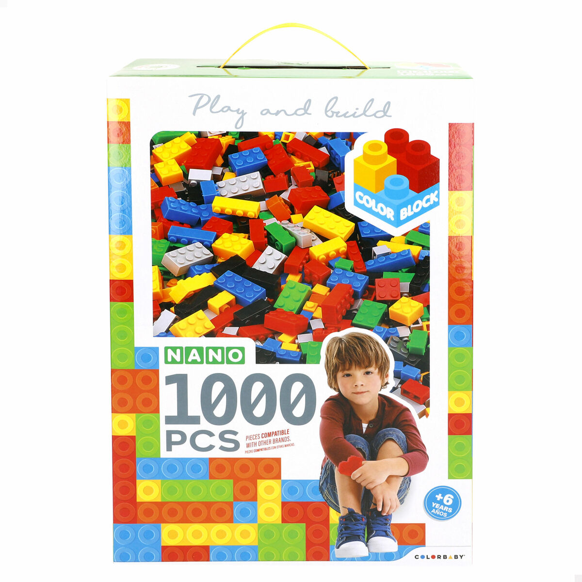 Plăci de Construcții Colorbaby - Jucarii si jocuri