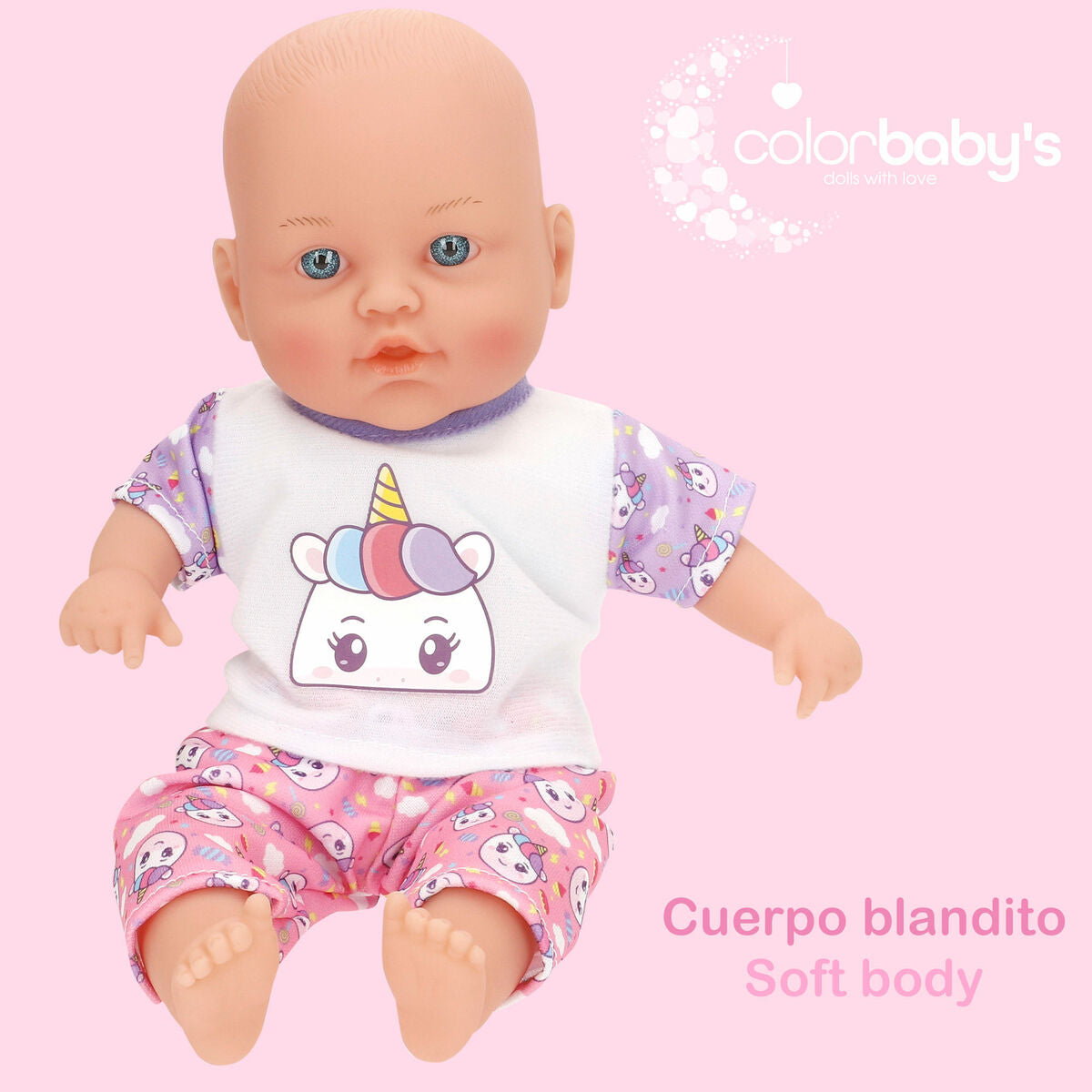 Păpușă Bebe Colorbaby 21 x 32 x 9,5 cm 4 Unități - Jucarii si jocuri, Păpuși și accesorii
