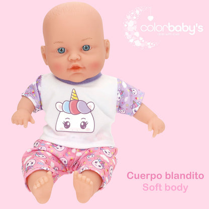 Păpușă Bebe Colorbaby 21 x 32 x 9,5 cm 4 Unități - Jucarii si jocuri, Păpuși și accesorii