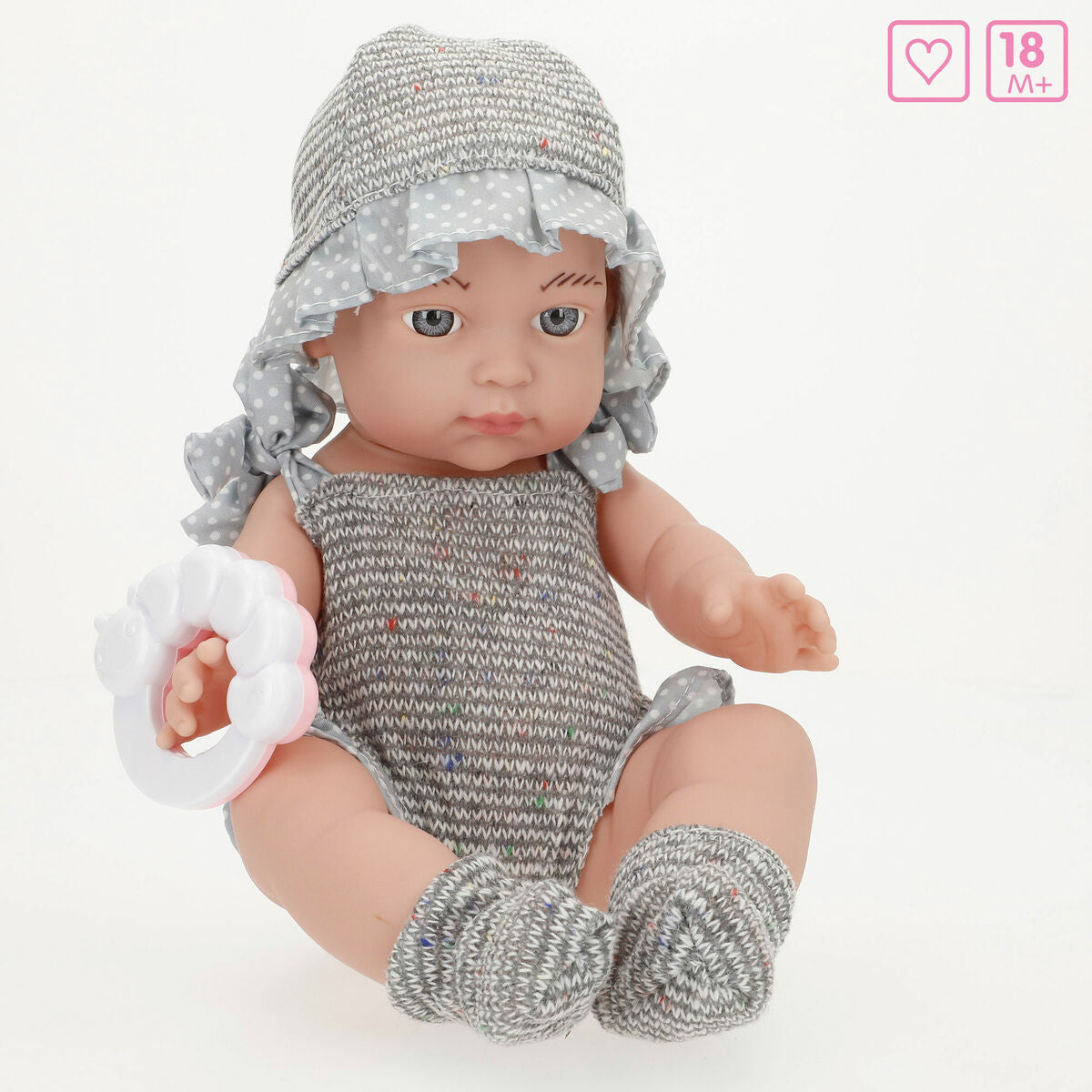 Păpușă Bebe Colorbaby 15 x 30 x 10 cm 4 Unități - Jucarii si jocuri, Păpuși și accesorii