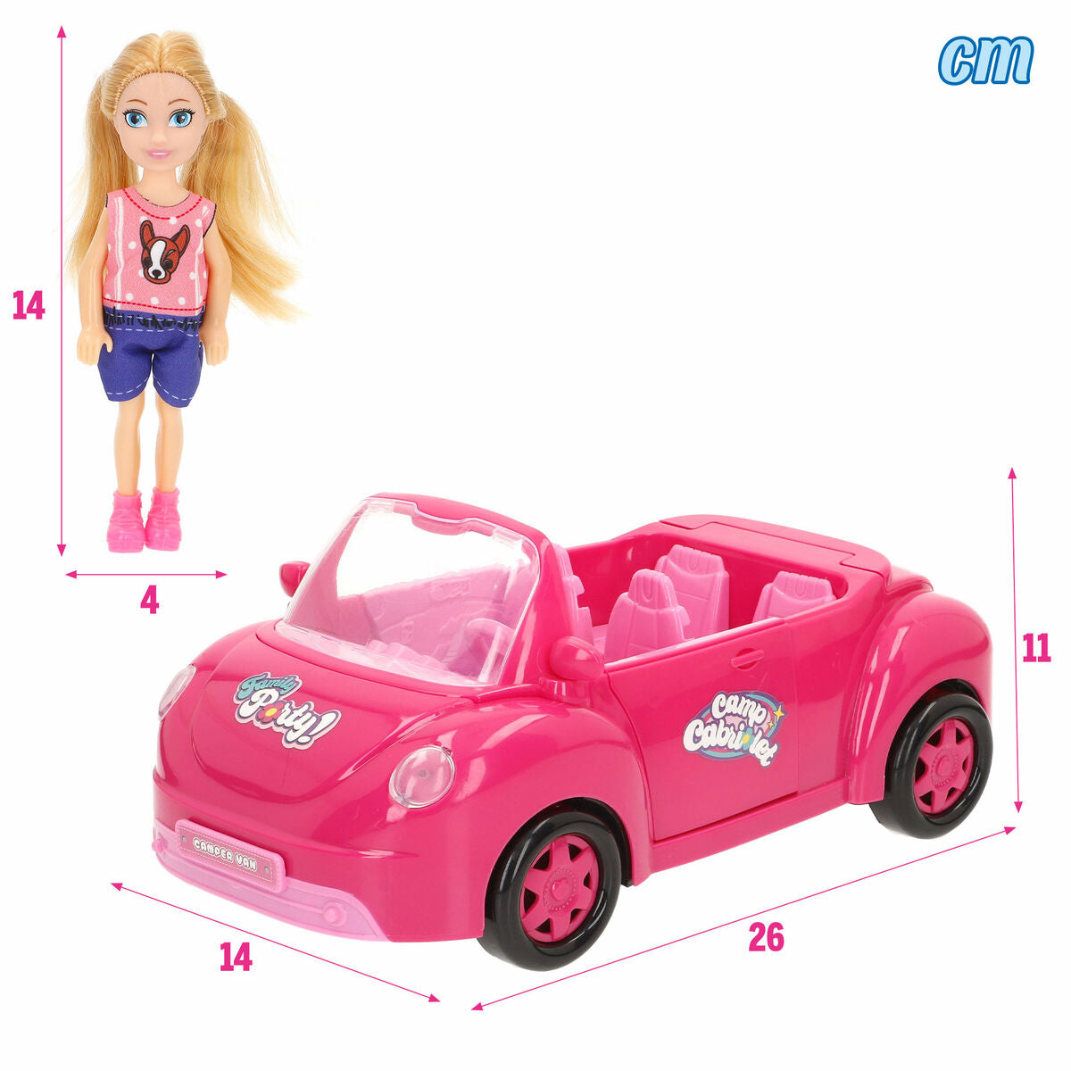 Castel Colorbaby 6 Unități - Jucarii si jocuri, Păpuși și accesorii