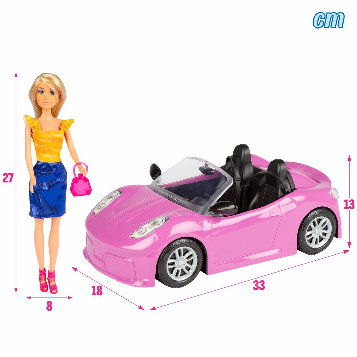 Păpușă Colorbaby Isabella 33 x 13 x 18 cm (2 Unități) - Jucarii si jocuri, Păpuși și accesorii
