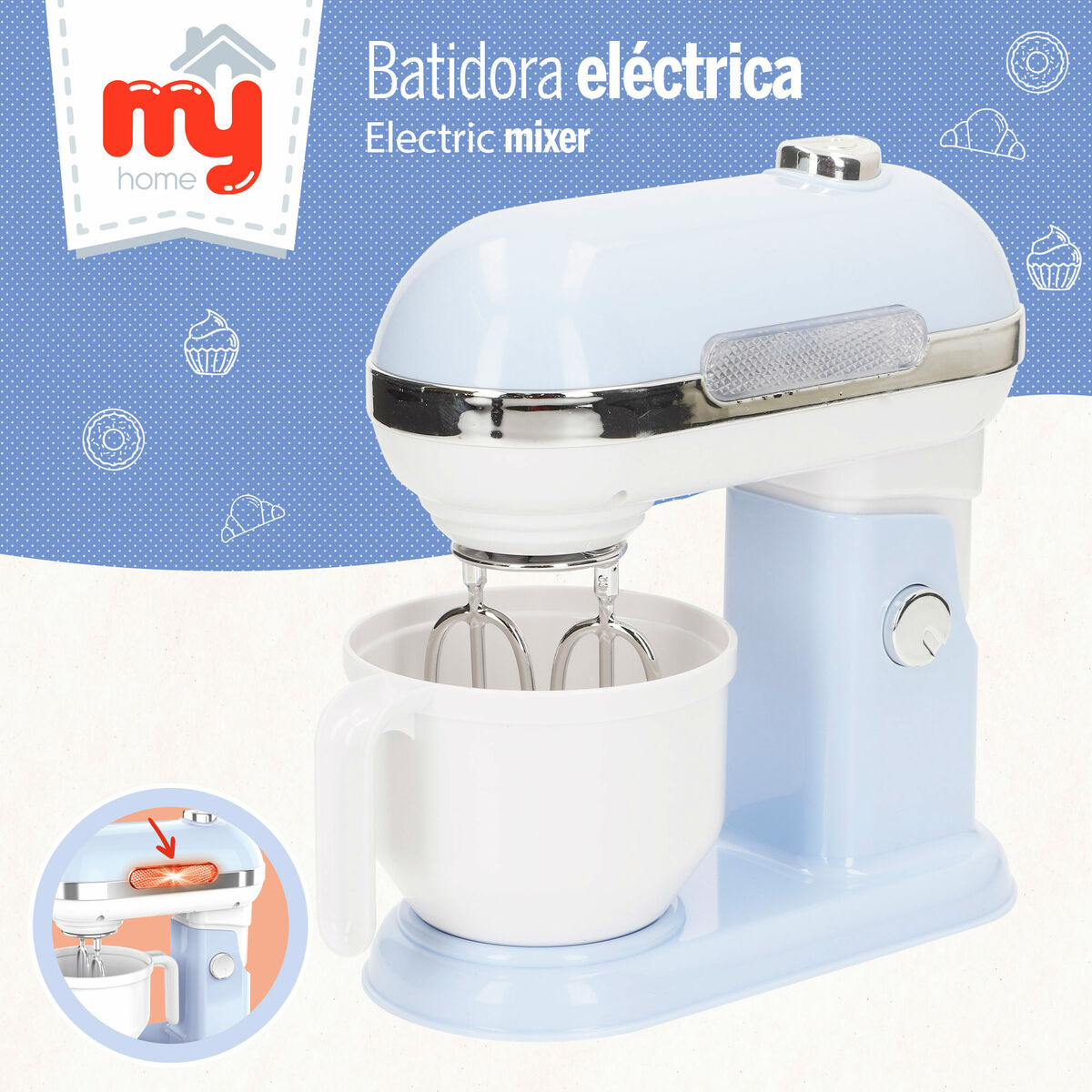 Blender jucărie Colorbaby 6 Unități - Jucarii si jocuri, Imitații de jocuri