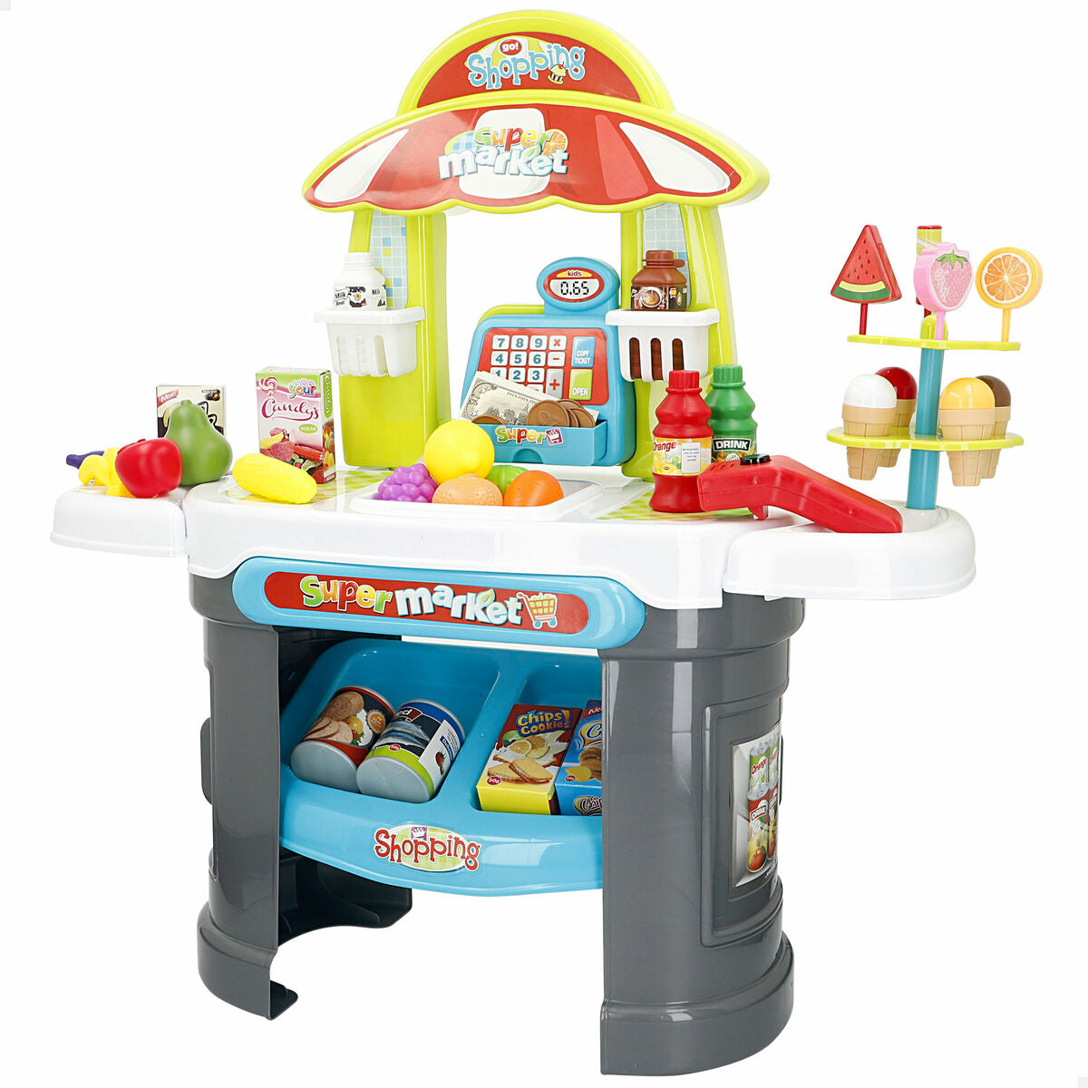 Supermarket de jucării Colorbaby 66 x 68 x 25 cm 2 Unități - Jucarii si jocuri, Imitații de jocuri