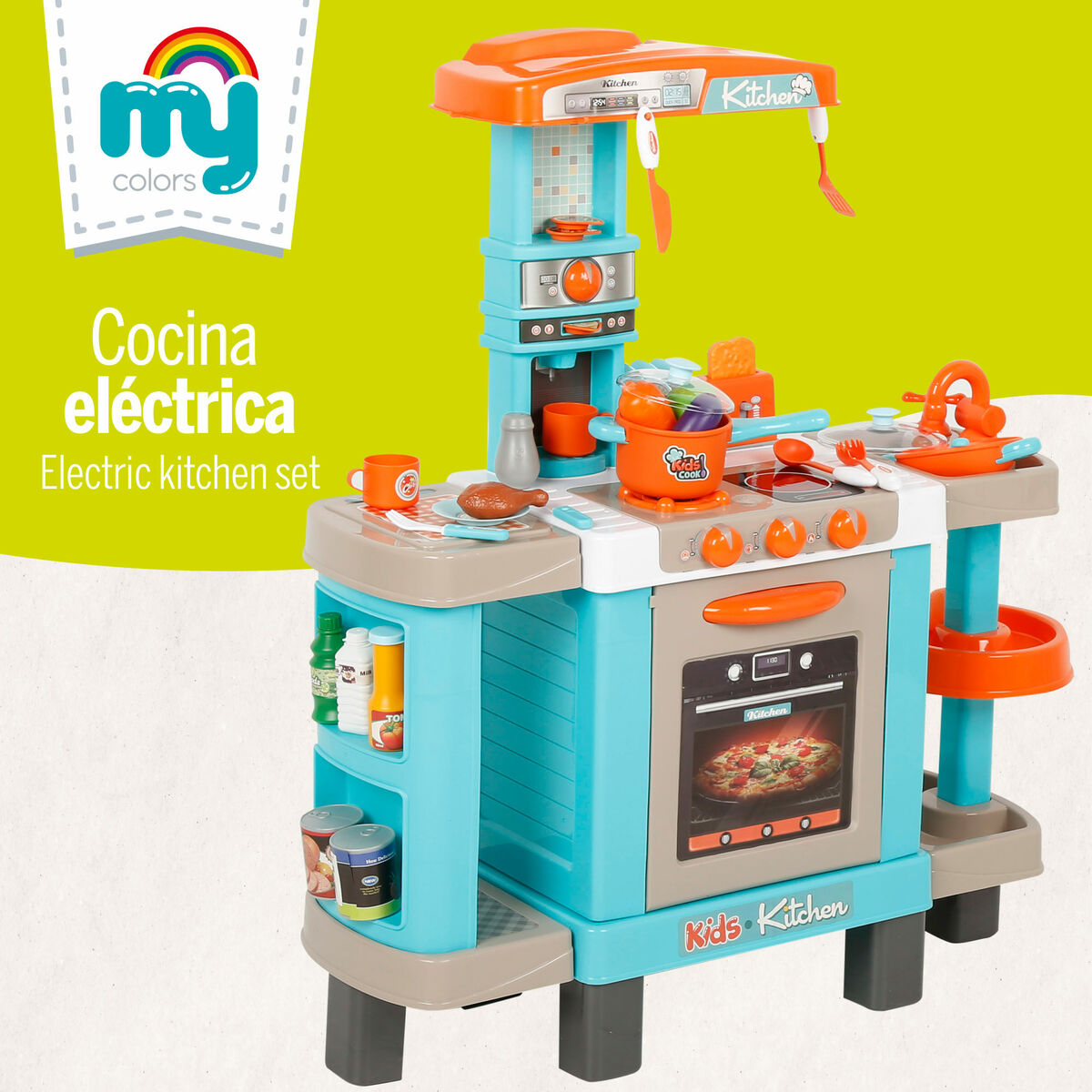 Bucătărie de Jucărie Colorbaby 78 x 87 x 28 cm - Jucarii si jocuri, Imitații de jocuri