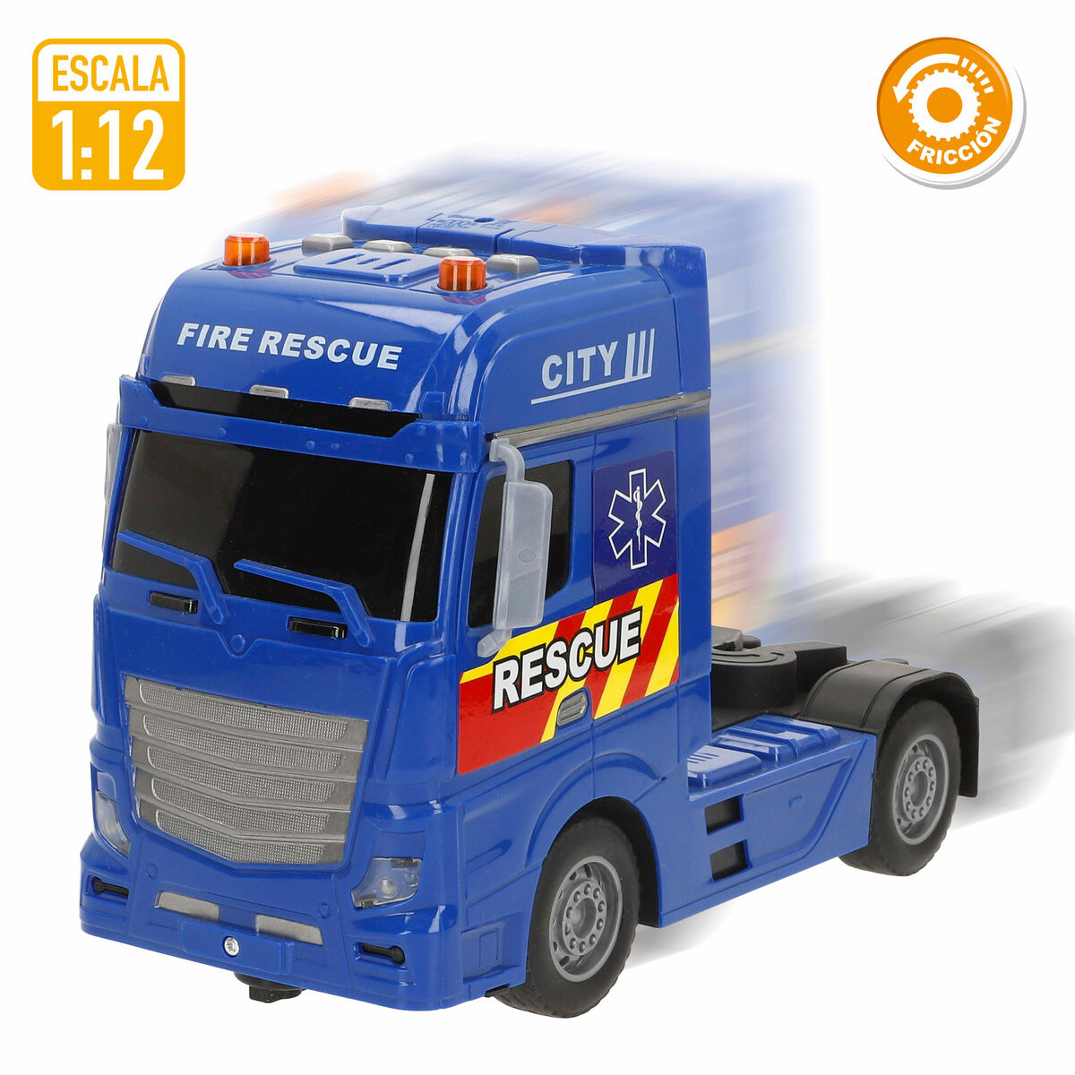 Camion Autotransporter Speed & Go 55 x 17 x 12 cm (2 Unități) - Jucarii si jocuri, Vehicule