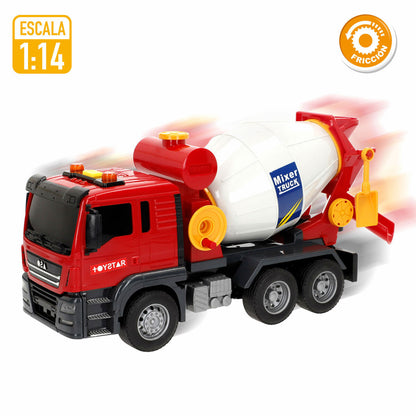 Autobetonieră Speed & Go 26 x 14 x 9 cm (6 Unități) - Jucarii si jocuri, Vehicule