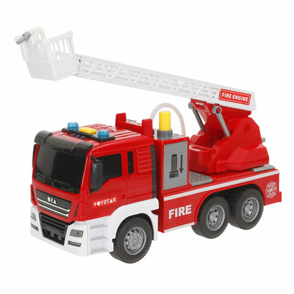 Mașină de pompieri cu girofar și sirenă Speed & Go 26 x 14 x 9 cm (6 Unități) - Jucarii si jocuri, Vehicule