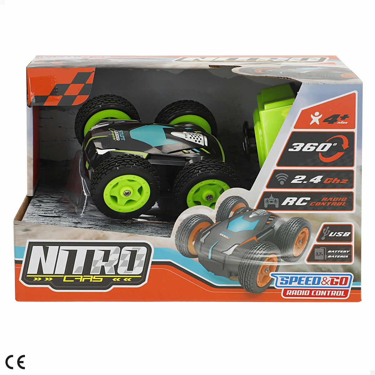 Mașină Radio Control Colorbaby 8 x 4 x 7,5 cm (6 Unități) - Jucarii si jocuri, Vehicule