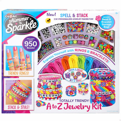 Kit de Bijuterii Cra-Z-Art 0,1 x 0,1 x 0,1 cm (4 Unități) - Jucarii si jocuri, Activități creative