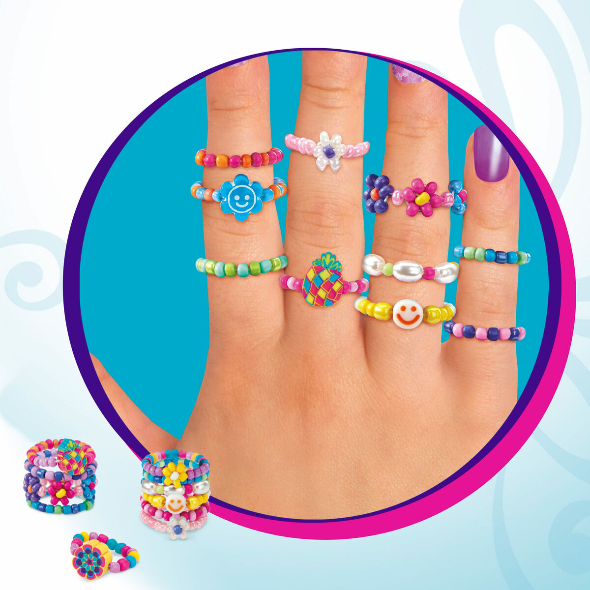 Kit de Bijuterii Cra-Z-Art 0,1 x 0,1 x 0,1 cm (4 Unități) - Jucarii si jocuri, Activități creative