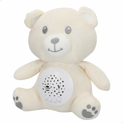 Jucărie de Pluș cu Proiector LED Colorbaby Flauș Plastic 20 x 25 x 12 cm (4 Unități) - Jucarii si jocuri, Jucării de pluș
