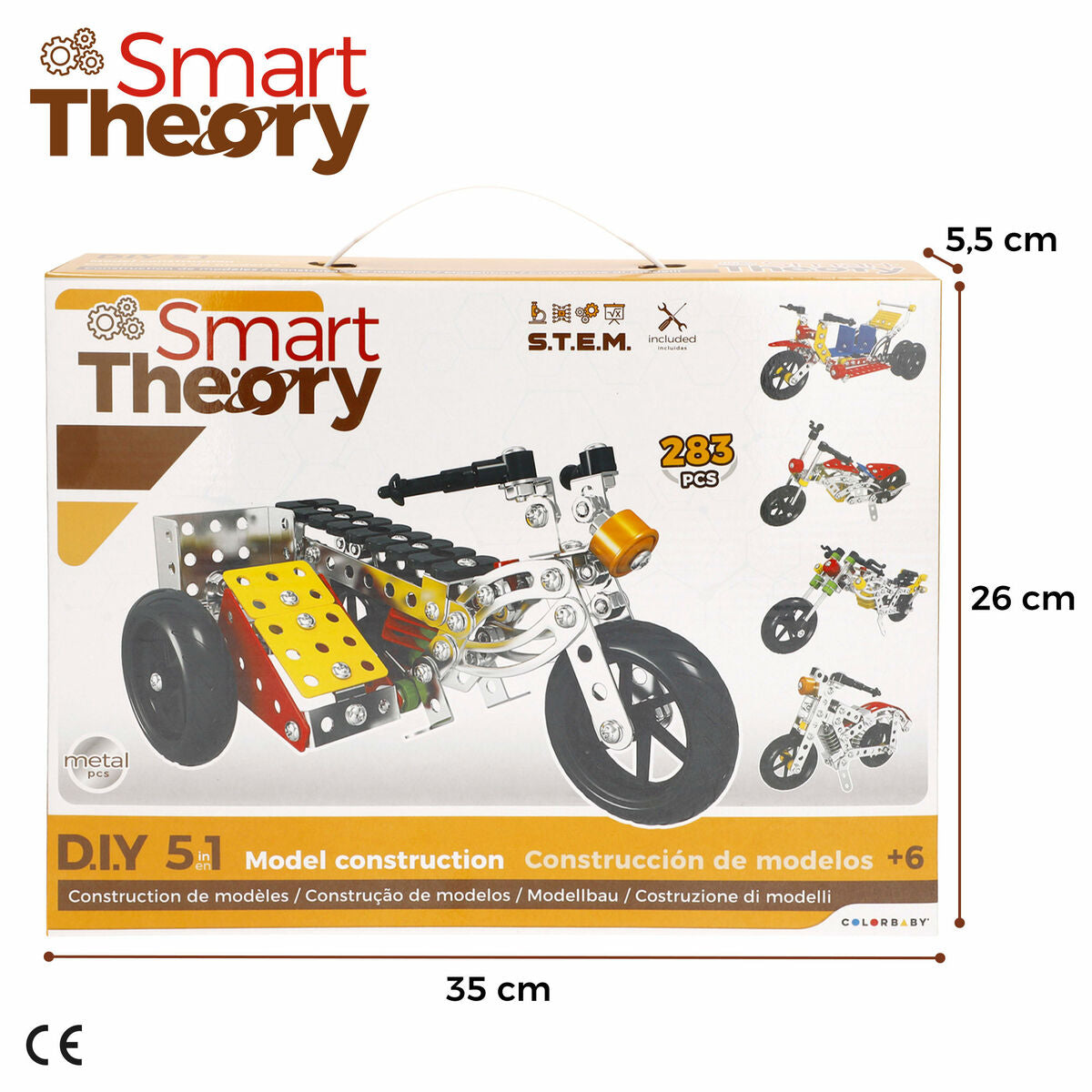 Set de Construcție Colorbaby 283 Piese - Jucarii si jocuri