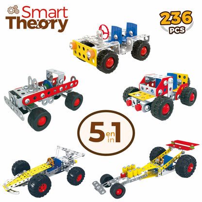 Set de Construcție Colorbaby Mașină 236 Piese - Jucarii si jocuri