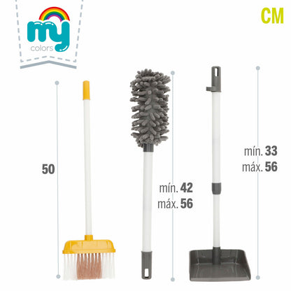 Kit de curățare et de depozitare Colorbaby 20 x 58 x 20 cm 7 Piese (6 Unități) - Jucarii si jocuri, Imitații de jocuri