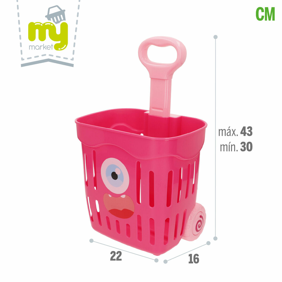 Set de Alimente de Jucărie Colorbaby 22 x 43 x 16 cm 51 Piese 6 Unități - Jucarii si jocuri, Imitații de jocuri