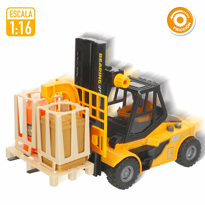 Vehicule de Construcție Colorbaby Lumină Sunet 26 x 14 x 10 cm (6 Unități) - Jucarii si jocuri, Vehicule