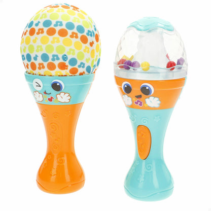 Jucărie muzicală Winfun 7 x 17 x 7 cm (6 Unități) - Bebelus, Jucăriile copilăriei timpurii
