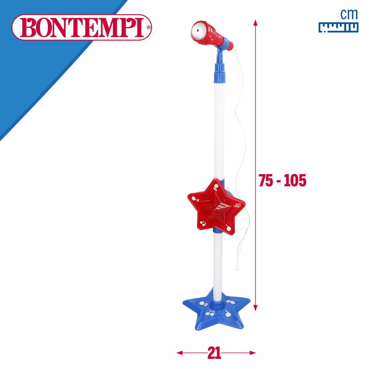 Jucărie muzicală Bontempi 21 x 105 x 21 cm (6 Unități) - Bebelus, Jucăriile copilăriei timpurii