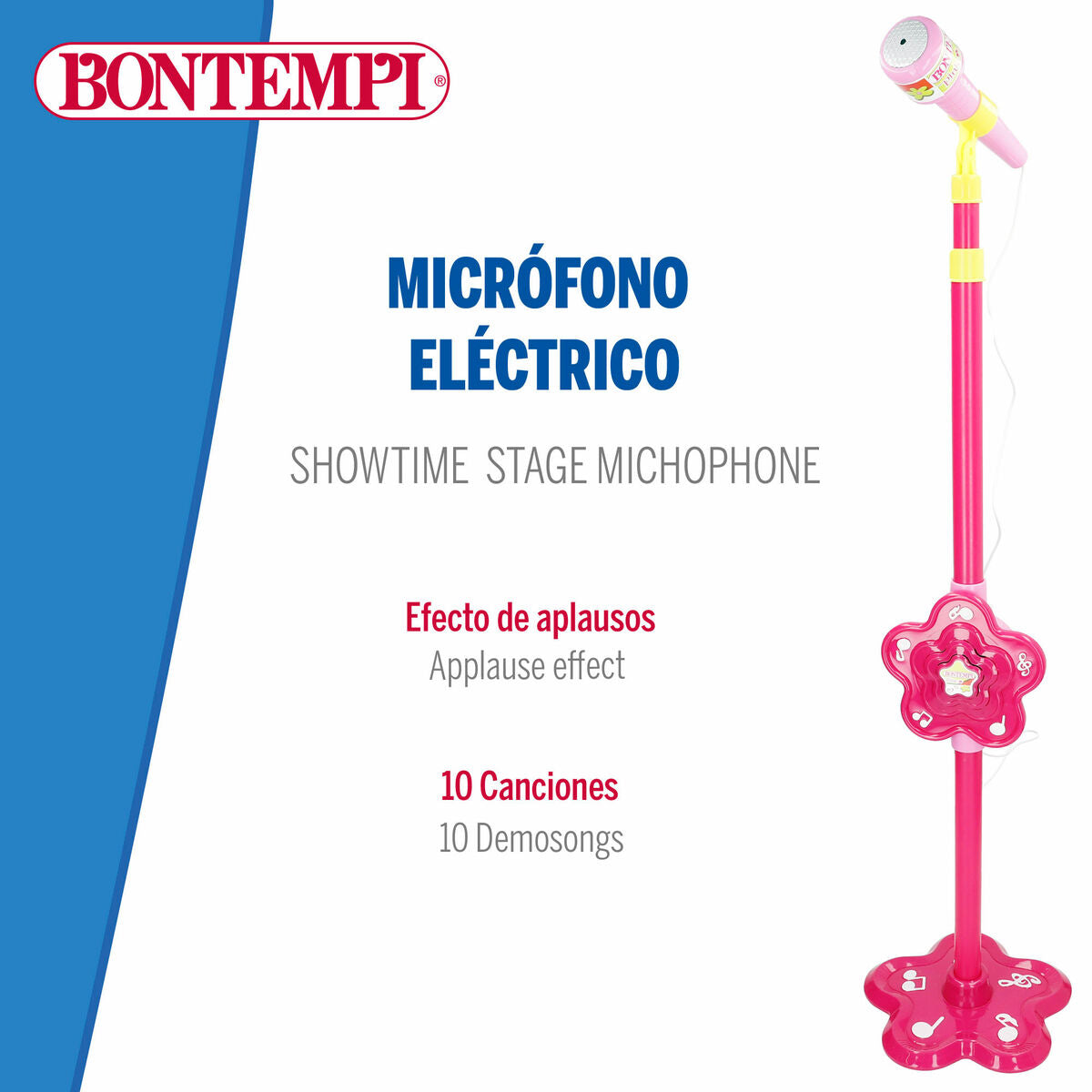 Microfon jucărie Bontempi 20 x 105 x 20 cm (6 Unități) - Bebelus, Jucăriile copilăriei timpurii