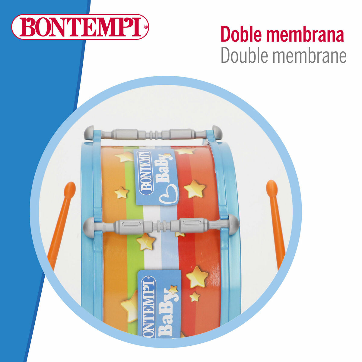 Cilindru Bontempi 24 x 13 x 24 cm (6 Unități) - Bebelus, Jucăriile copilăriei timpurii