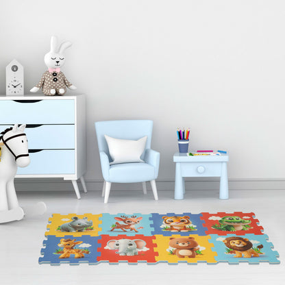 Covor Puzzle Colorbaby Plastic EVA 114 x 58 cm 8 Piese (4 Unități) - Jucarii si jocuri, Puzzle-uri și puzzle-uri