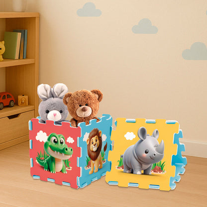 Covor Puzzle Colorbaby Plastic EVA 114 x 58 cm 8 Piese (4 Unități) - Jucarii si jocuri, Puzzle-uri și puzzle-uri