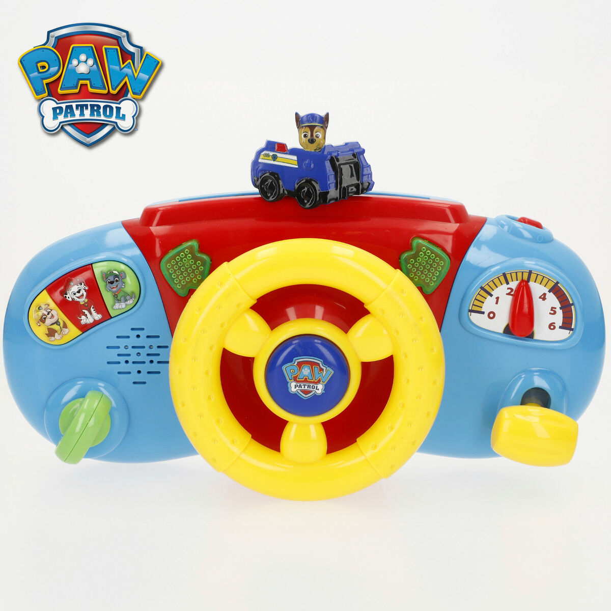 Volan pentru cărucior The Paw Patrol 26 x 16 x 7 cm (4 Unități) - Bebelus, Jucăriile copilăriei timpurii
