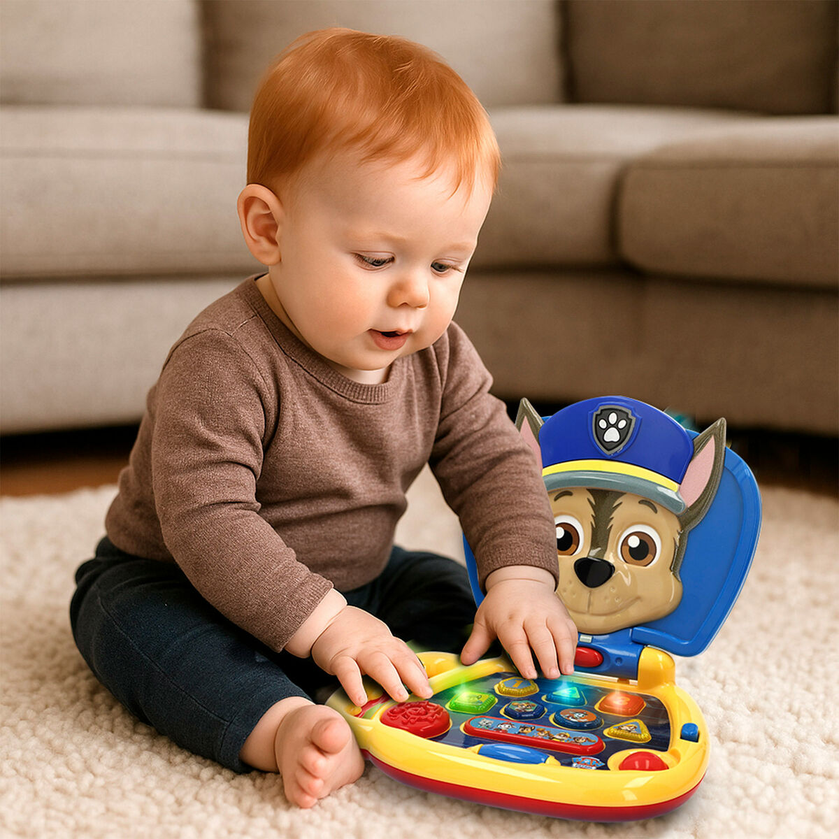 Laptop jucărie The Paw Patrol Engleză 20 x 17 x 14 cm Multicolor (4 Unități) - Jucarii si jocuri, Jucării electronice