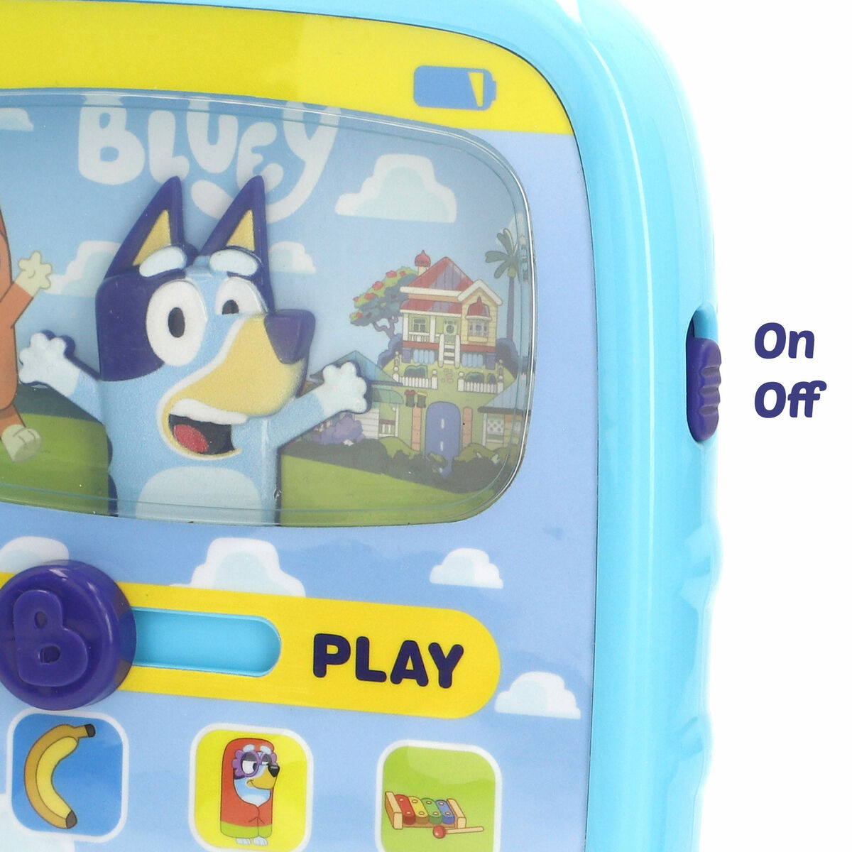 Telefon Inteligent pentru Învățat Bluey (4 Unități) - Bebelus, Jucăriile copilăriei timpurii