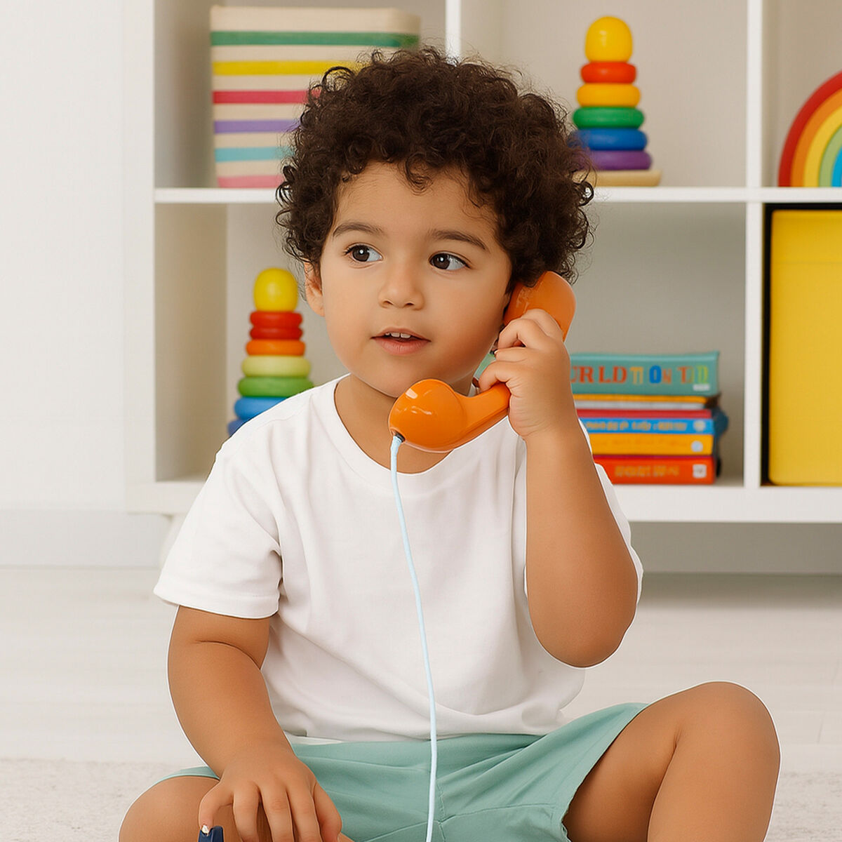 Telefon jucărie Bluey Plastic 16 x 18 x 8 cm (4 Unități) - Jucarii si jocuri, Imitații de jocuri