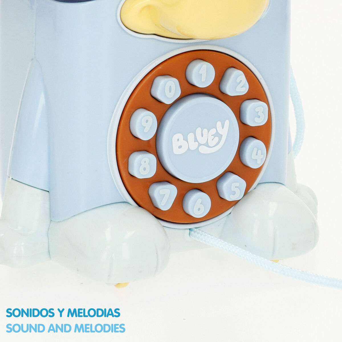 Telefon jucărie Bluey Plastic 16 x 18 x 8 cm (4 Unități) - Jucarii si jocuri, Imitații de jocuri